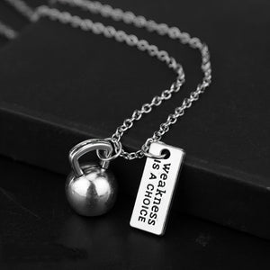 Fitness Goals Necklace