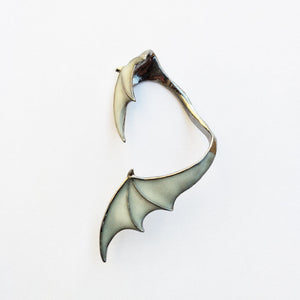 Halloween Glow In The Dark Bat Wing Earring
