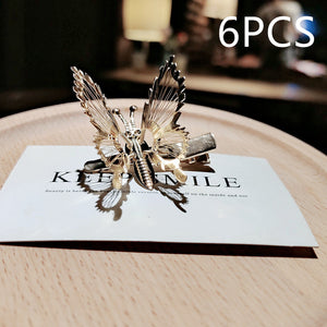 Moving Butterfly Hairpin Headdress