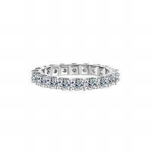 Women Moissanite s925 Sterling Silver Ring