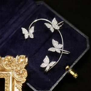 Butterfly Earloop Earrings