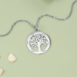 Personalized Family Tree Necklace