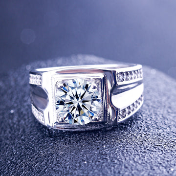 Men's Luxury Sterling Silver Ring