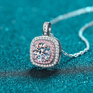 Cherry Blossom Moissanite Necklace - QLbright