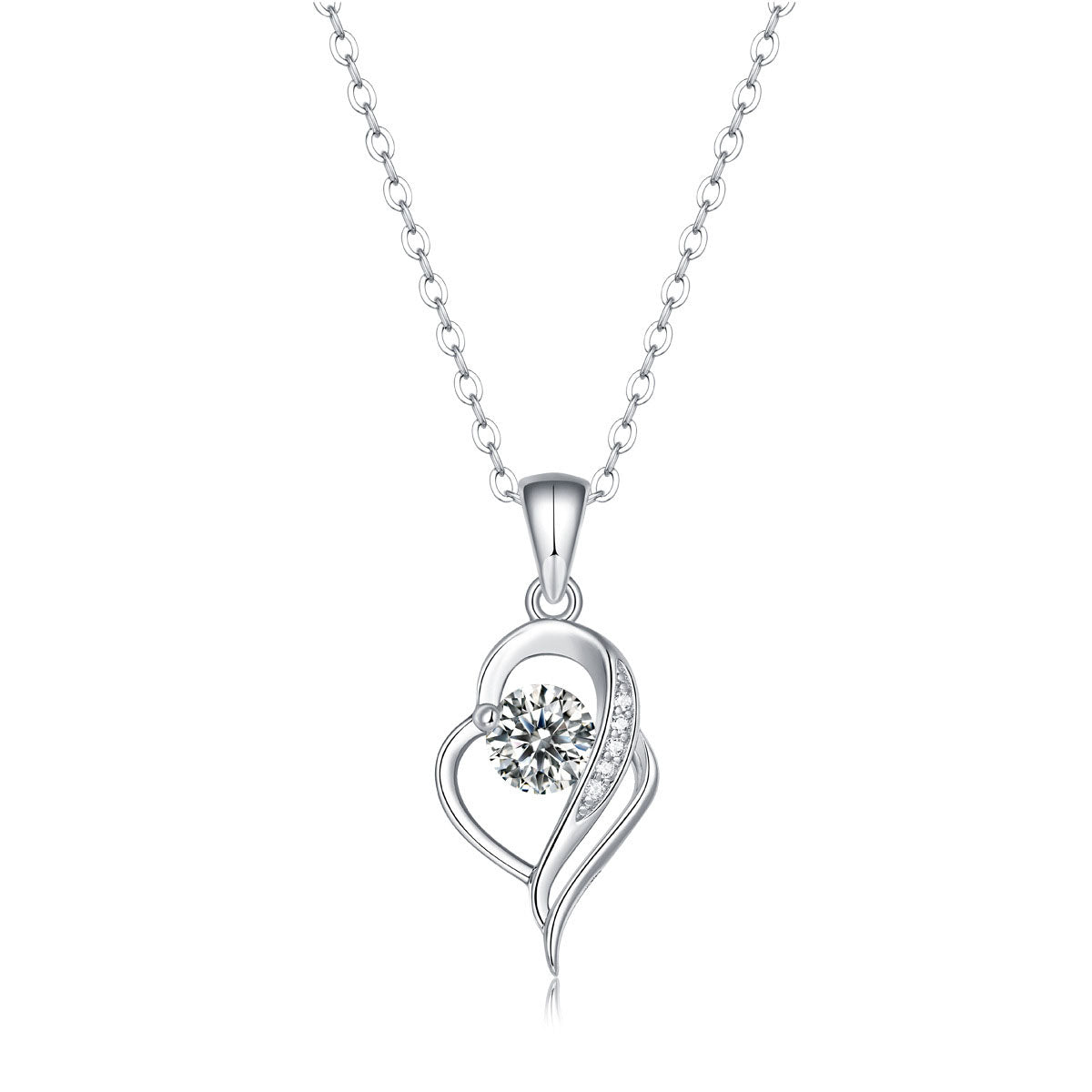 Love You Forever Heart Necklace