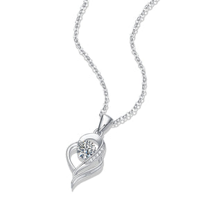 Love You Forever Heart Necklace