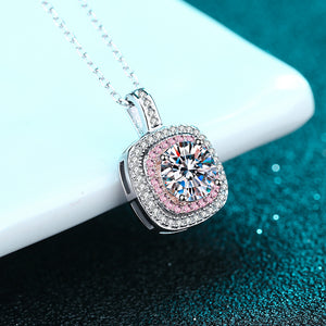 Cherry Blossom Moissanite Necklace - QLbright