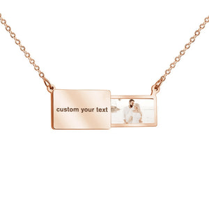 Personalized Envelope Necklace