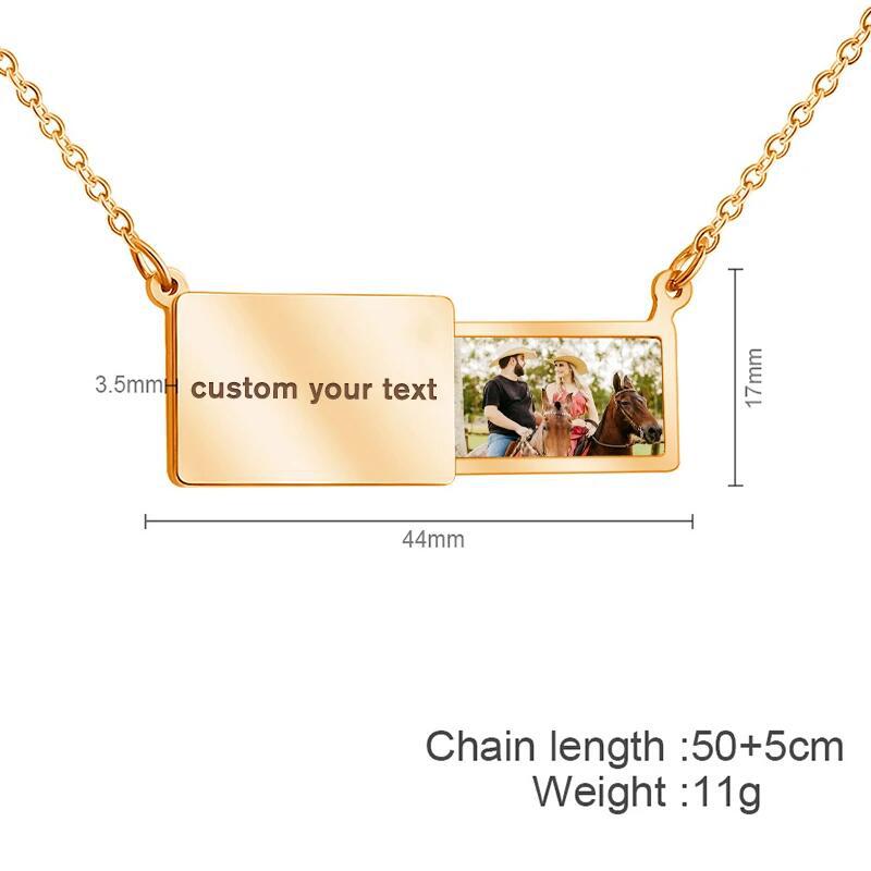 Personalized Envelope Necklace