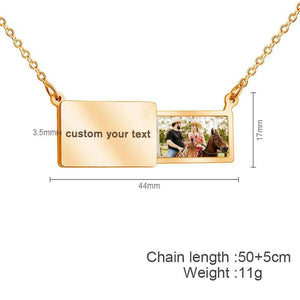 Personalized Envelope Necklace